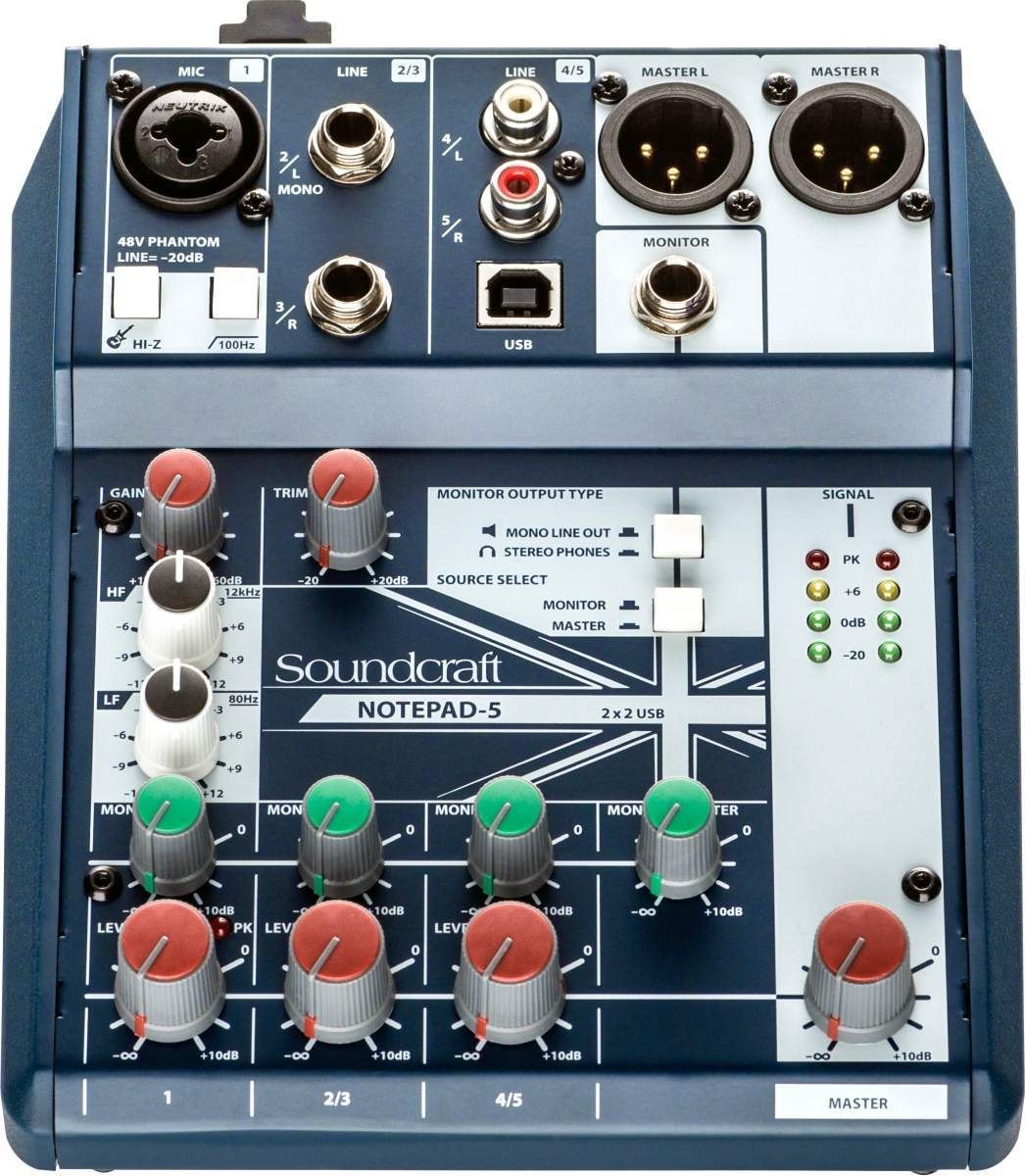 Soundcraft Notepad-5