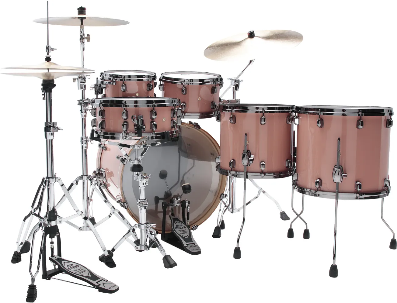 Tama MBS52HZBNSDRO Starclassic Performer Shell Kit  - Dusty Rose LMTD – Bild 2