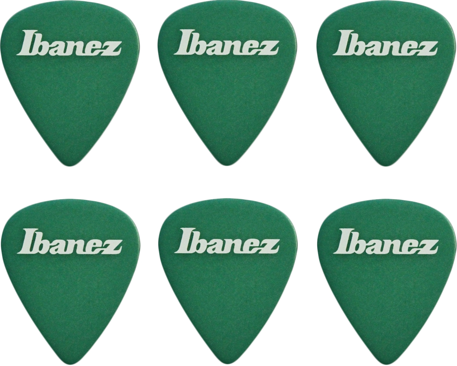 Ibanez Plektren Steve Vai Grün 6er Pack – Bild 2