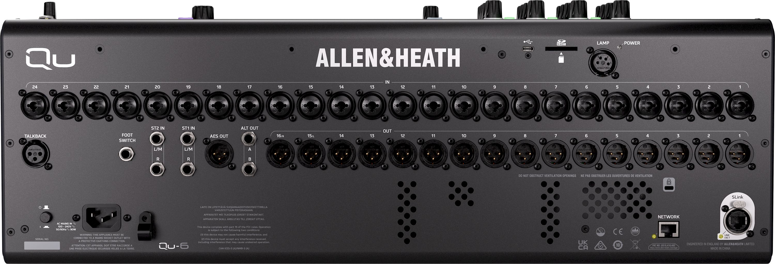 Allen & Heath QU-6 