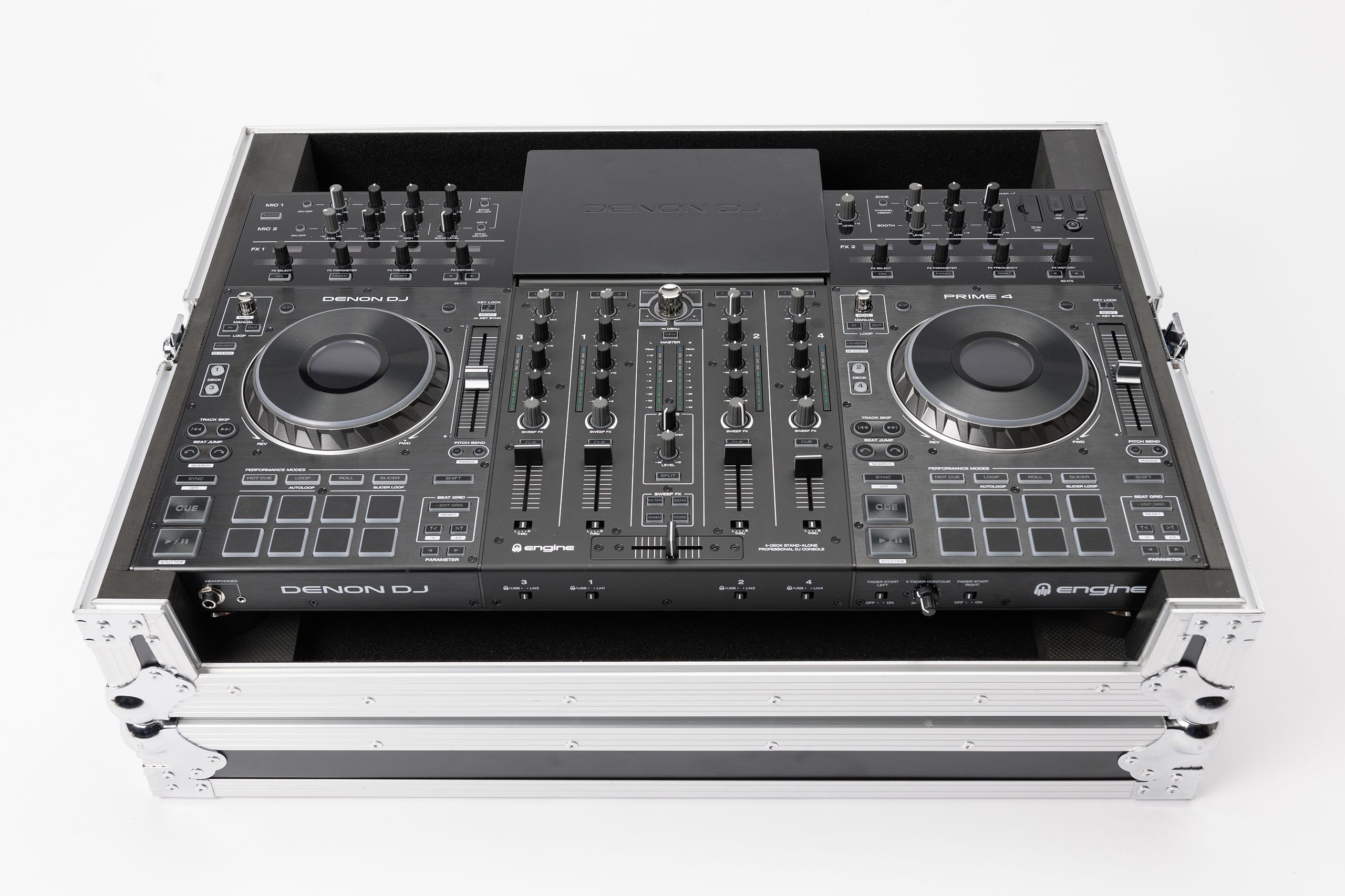 Magma DJ-CONTROLLER CASE PRIME 4 / SC LIVE 4, black/silver – Bild 4