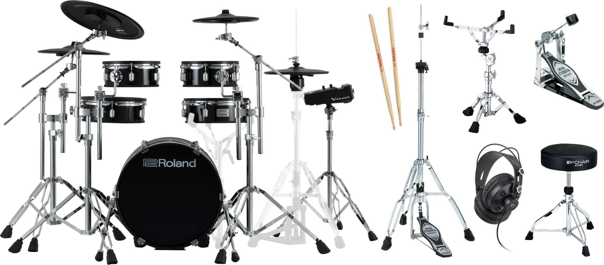 Roland VAD316 V-Drum Set - Bundle