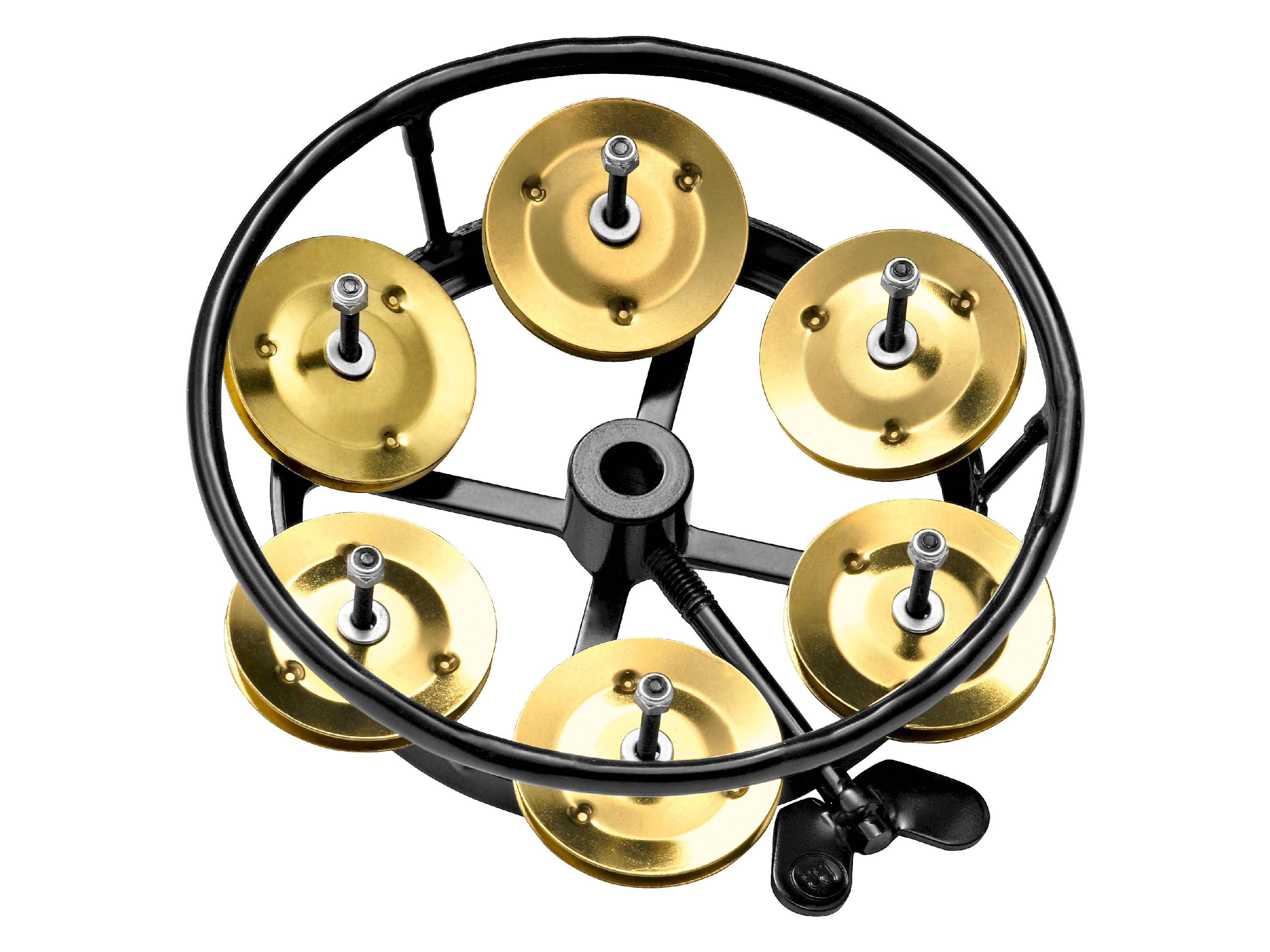 Meinl THH1B-BK HiHat Brass Tambourine Meinl THH1B-BK HiHat Brass Tambourine