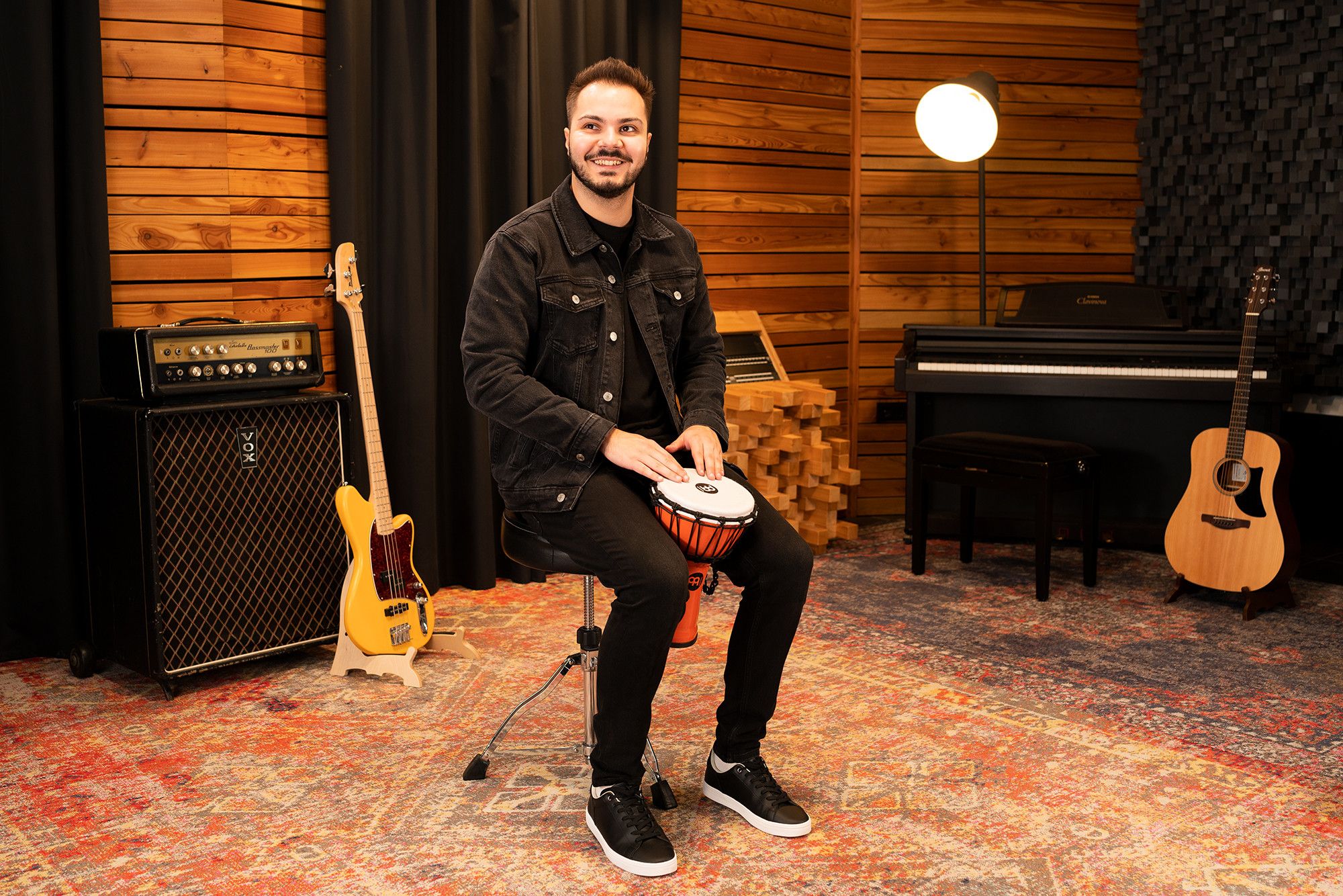 Meinl JRD-O Junior Djembe - 7" orange – Bild 6