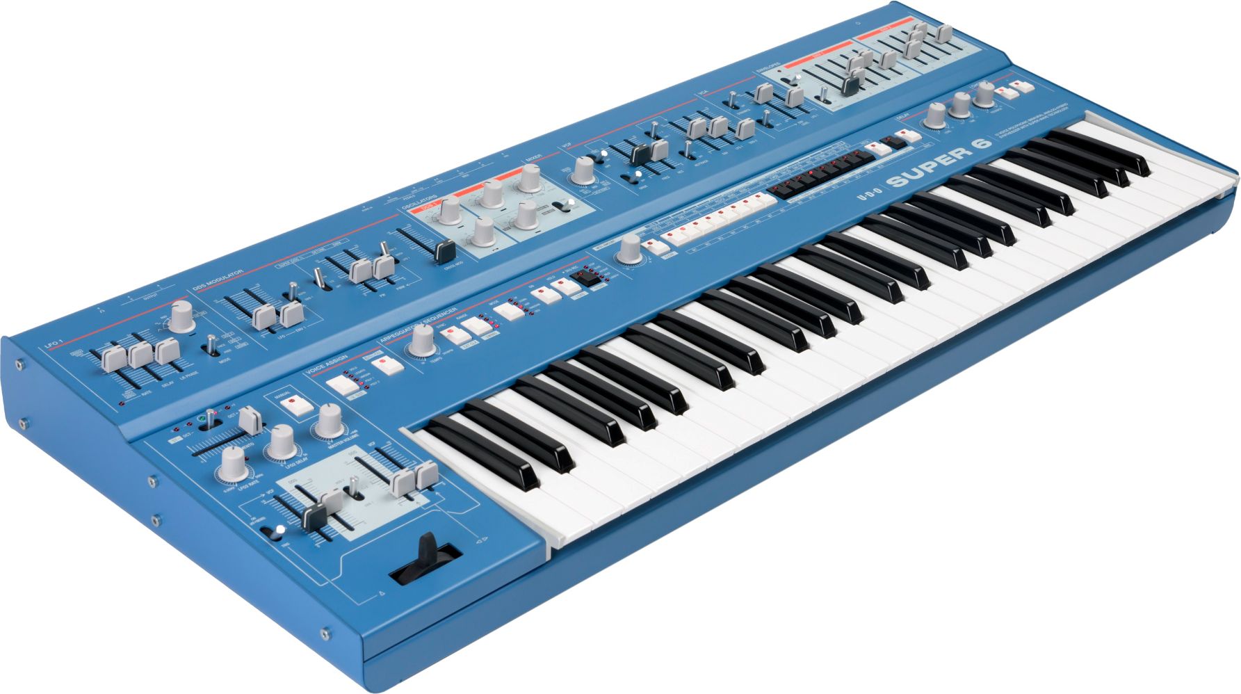 UDO Audio Super 6 Keyboard Blue