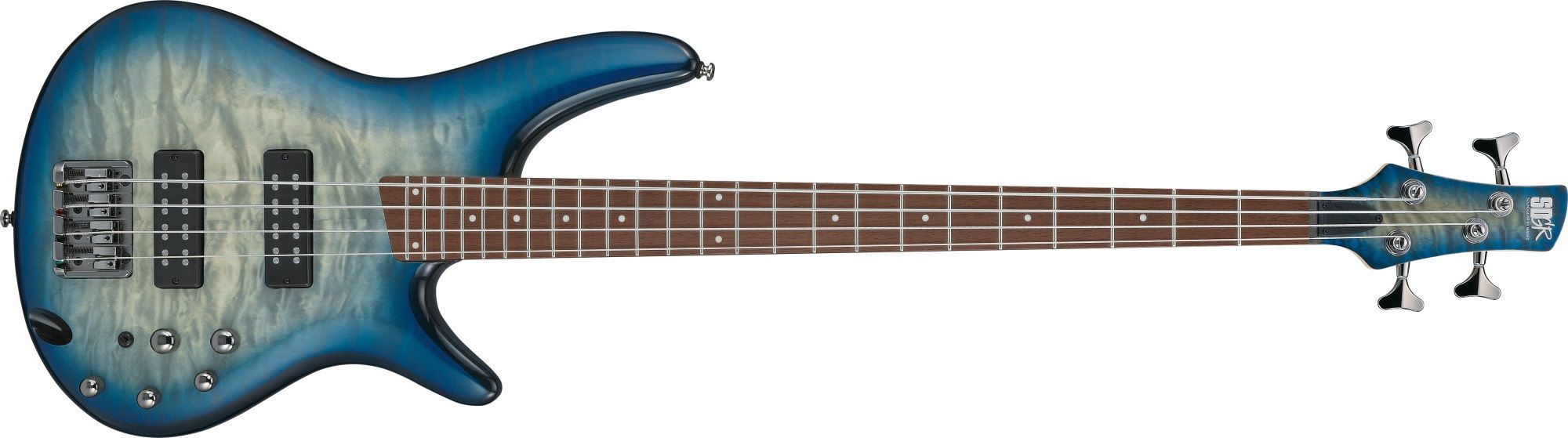 Ibanez SR 400 EQM-SCB Stained Cosmic Blue Starburst – Bild 1