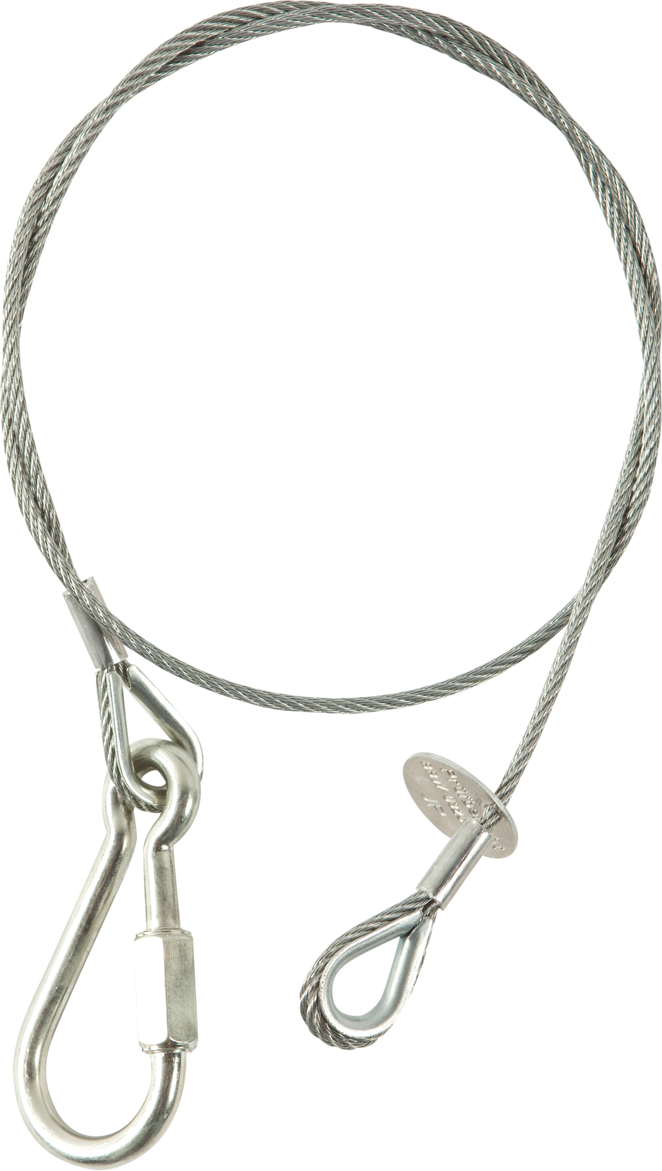 Rock Shop safety rope 4 mm, 1 m long, 30 kg Rock Shop safety rope 4 mm, 1 m long, 30 kg