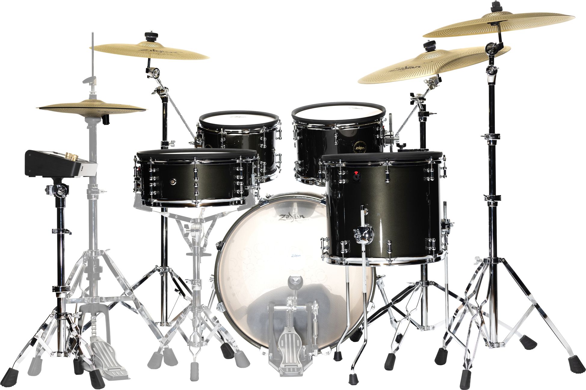 Zildjian ZIZAGEX Alchem-E Gold EX - Black Gold Foundry Shimmer