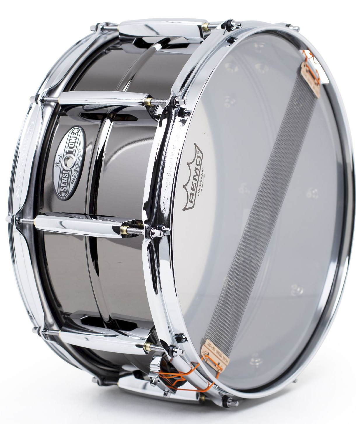 Pearl Sensitone 14"x6.5" Black Brass Snare – Bild 5