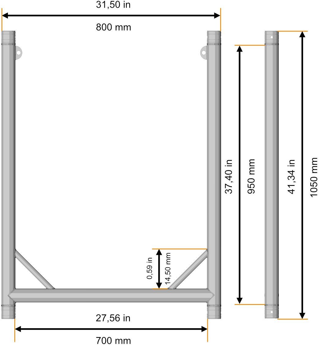 Global Truss U-Frame 70 – Bild 2