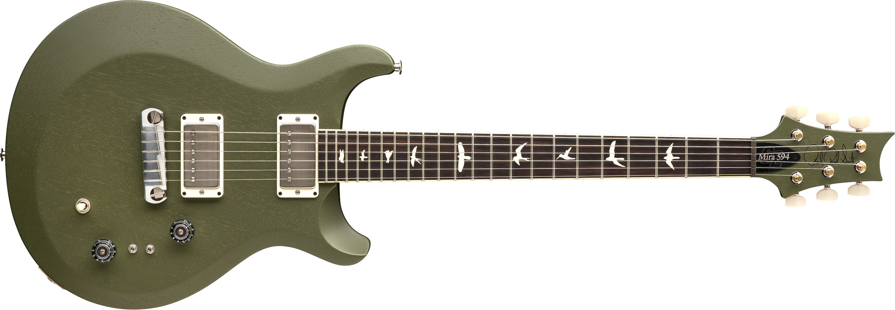 PRS S2 Mira 594 Satin Matcha Green