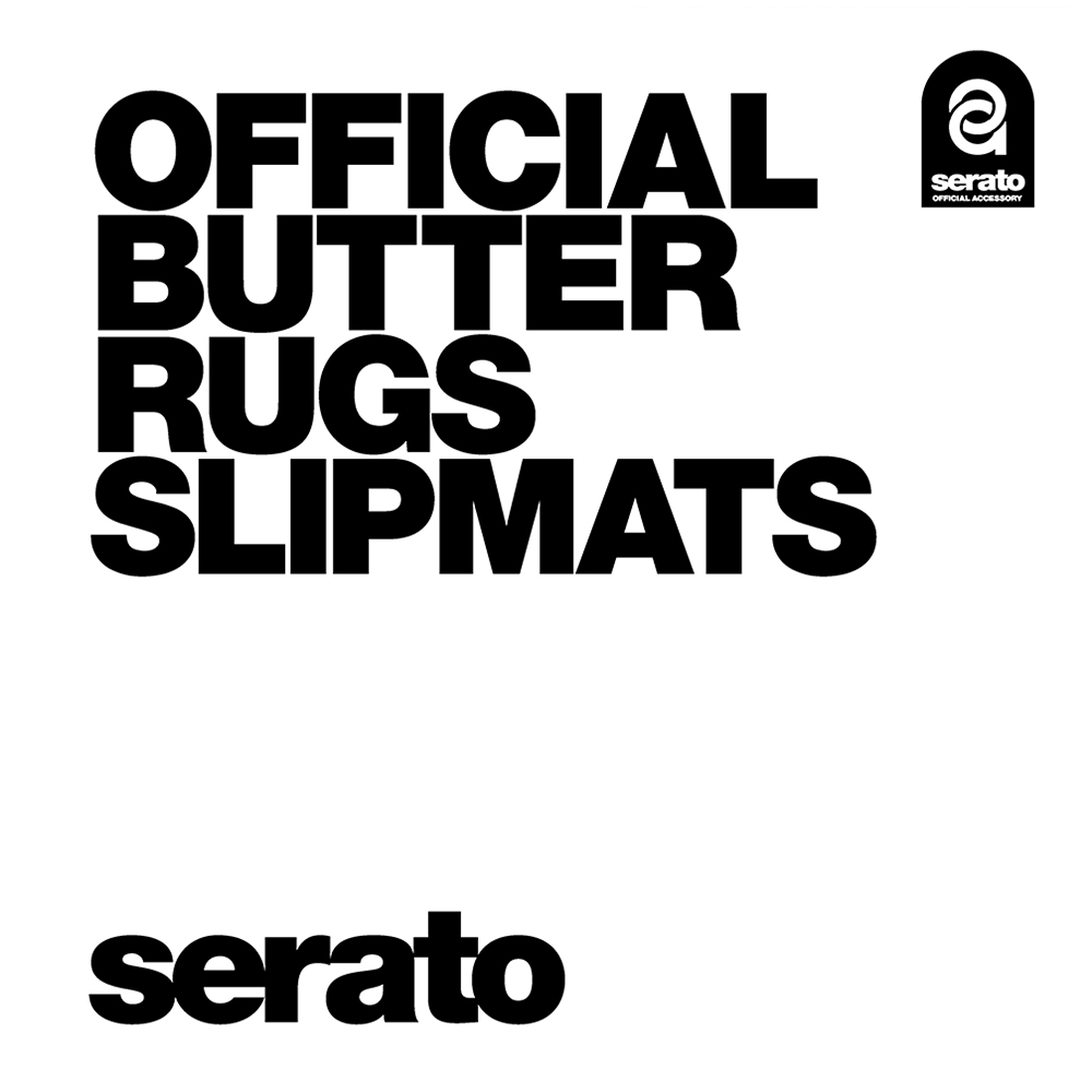 Serato Butter Rugs 12" Slipmat, in white – Bild 3