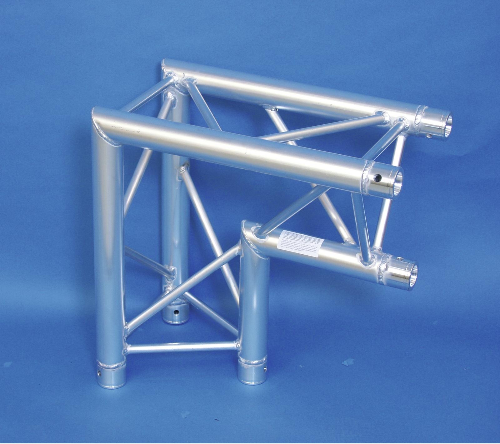 Alutruss TRILOCK S-PAC 25 2-way corner 90°\/ black – Bild 2