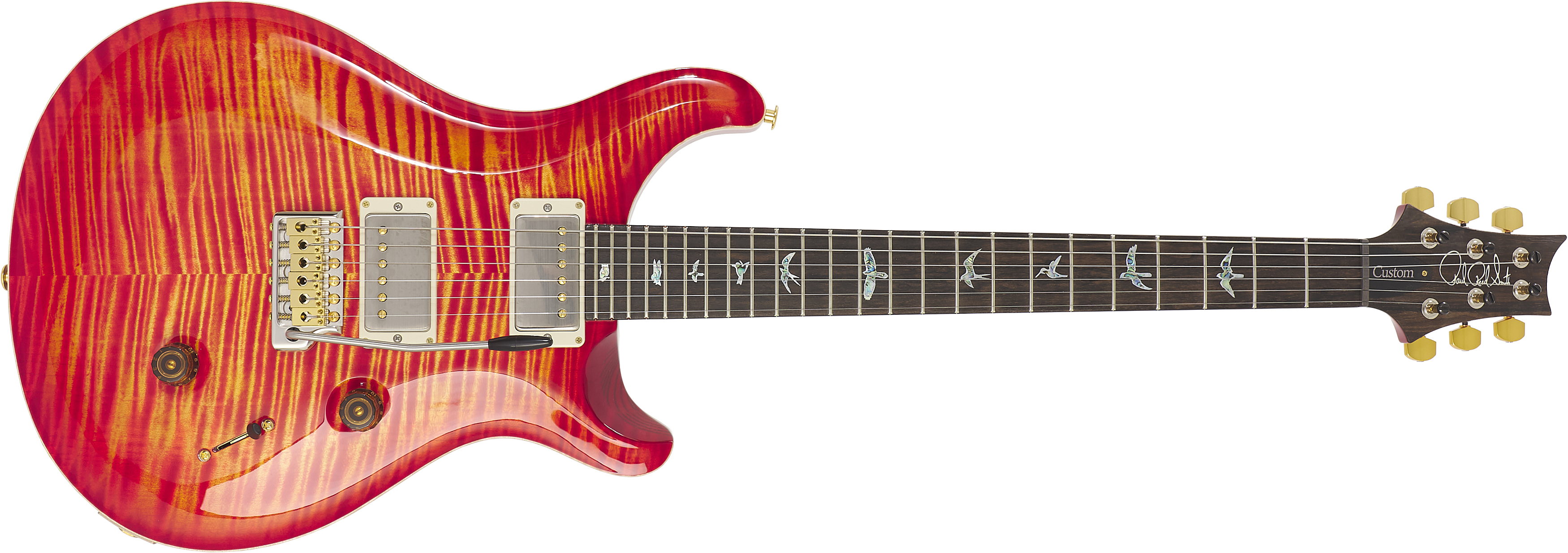 PRS Custom 24 Wood Library German Edition Run #2 Blood Orange