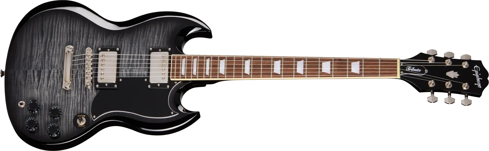 Epiphone SG Tribute Plus Ebony Burst