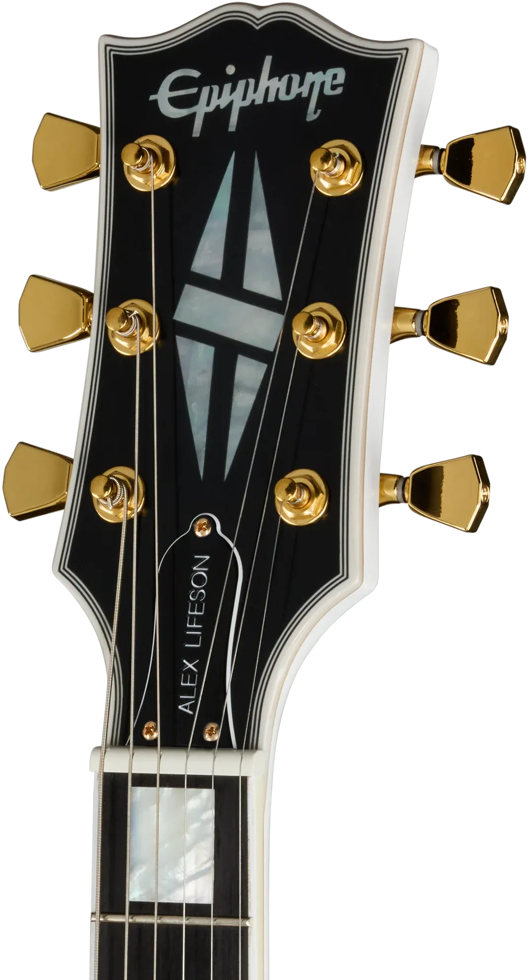 Epiphone ES-355 1976 Reissue Alex Lifeson Alpine White – Bild 7