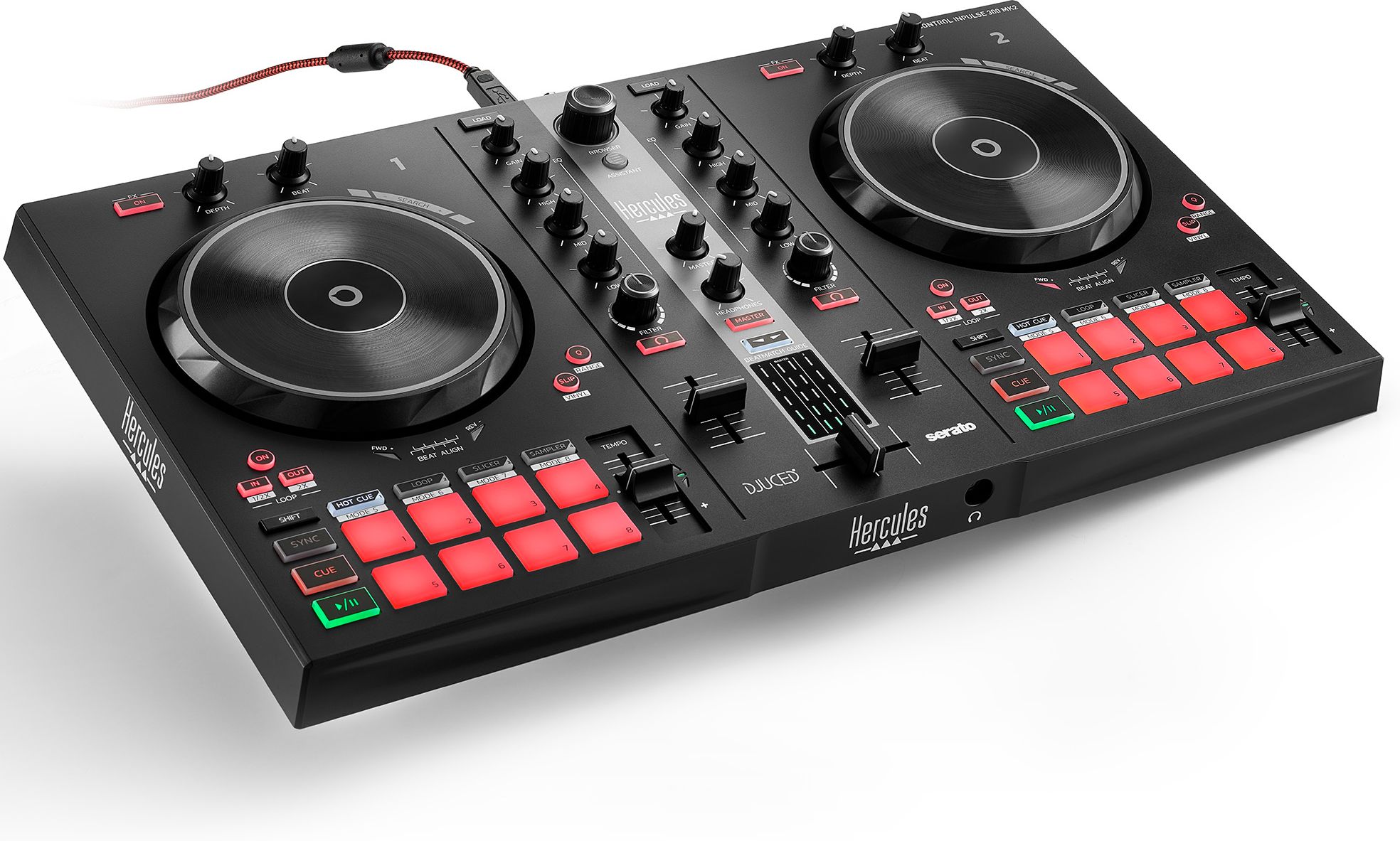 Hercules DJ Control Inpulse 300 MK2 – Bild 2