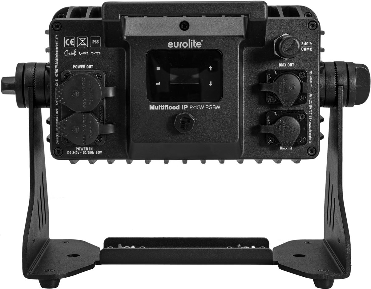 Eurolite Multiflood IP 8x10W RGBW Wash CRMX