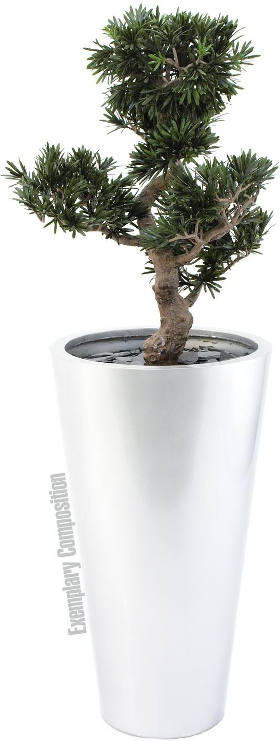 Europalms Bonsai Podocarpus, Kunstpflanze, 80cm