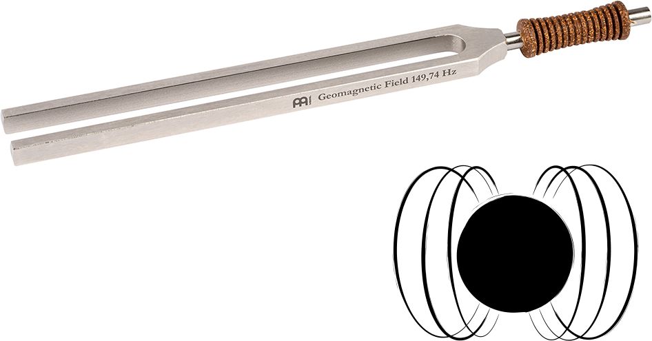 Meinl Sonic Energy TTF-E-GEO Therapie Stimmgabel - Geomagnetfeld 149.74Hz – Bild 3