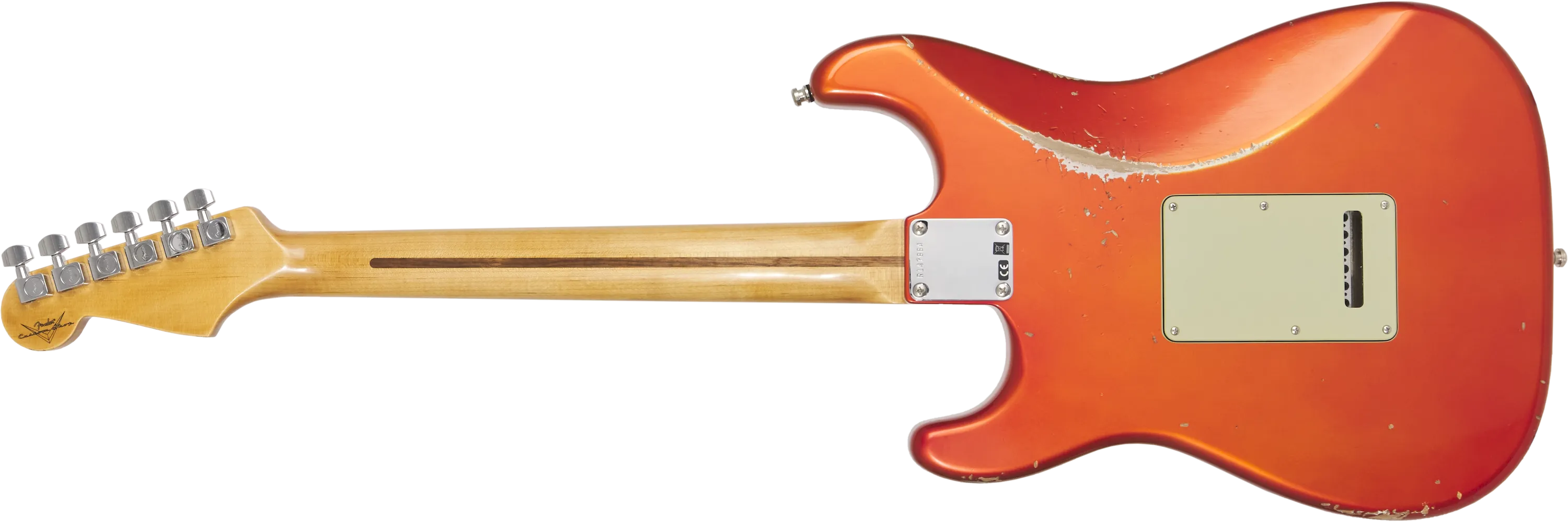 Fender Custom Shop Deluxe HB S-1 Strat Relic Candy Tangerine – Bild 2