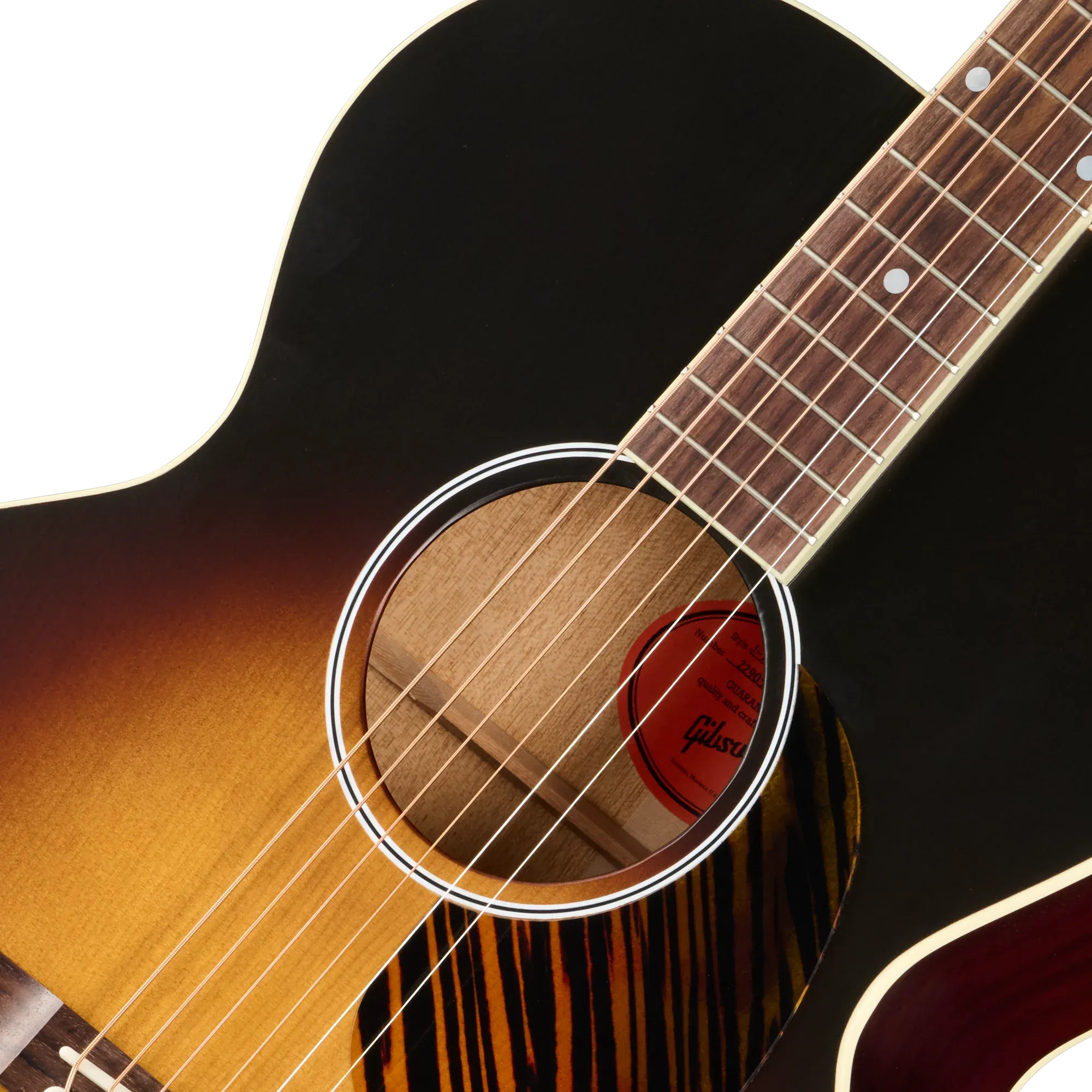 Gibson J-185 Century 12-Fret Vintage Sunburst – Bild 5