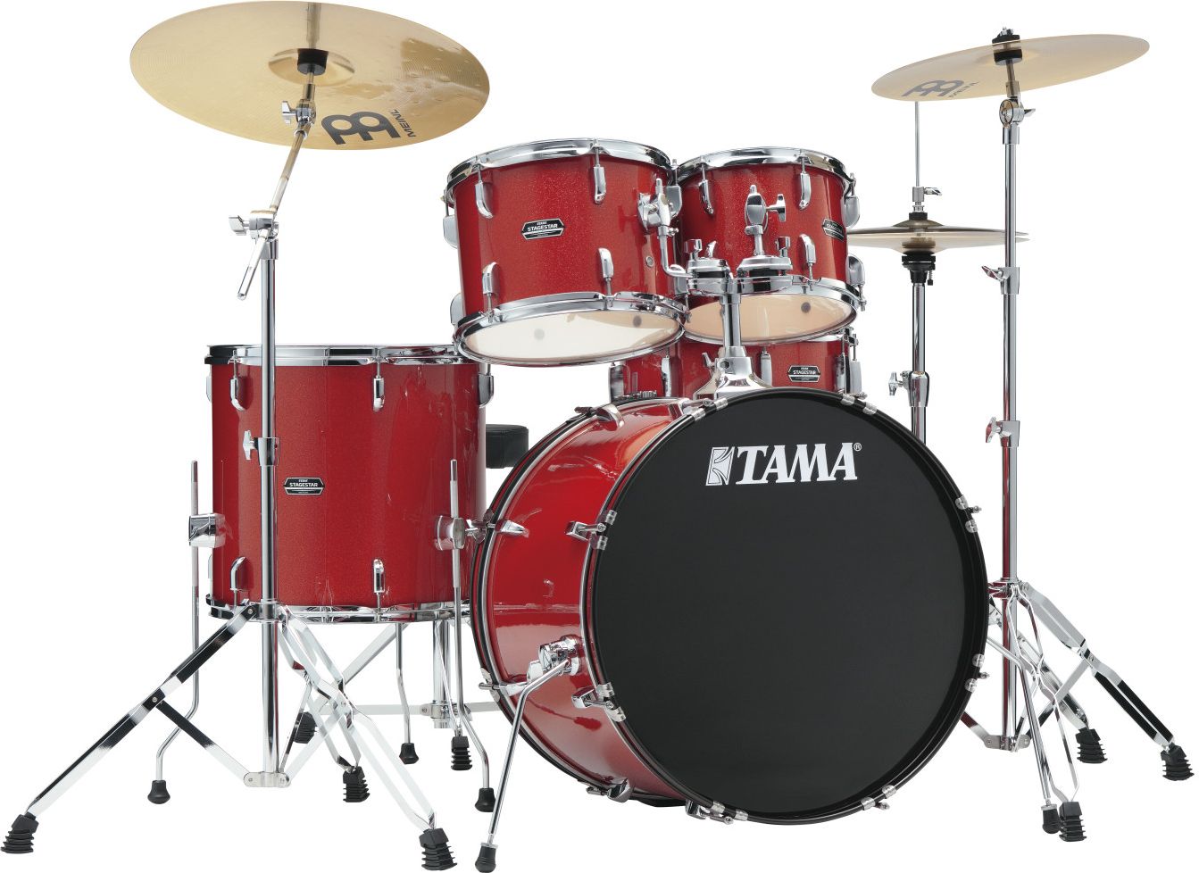 Tama ST52H6-CDS Stagestar Drum Set 5tlg. - Candy Red Sparkle
