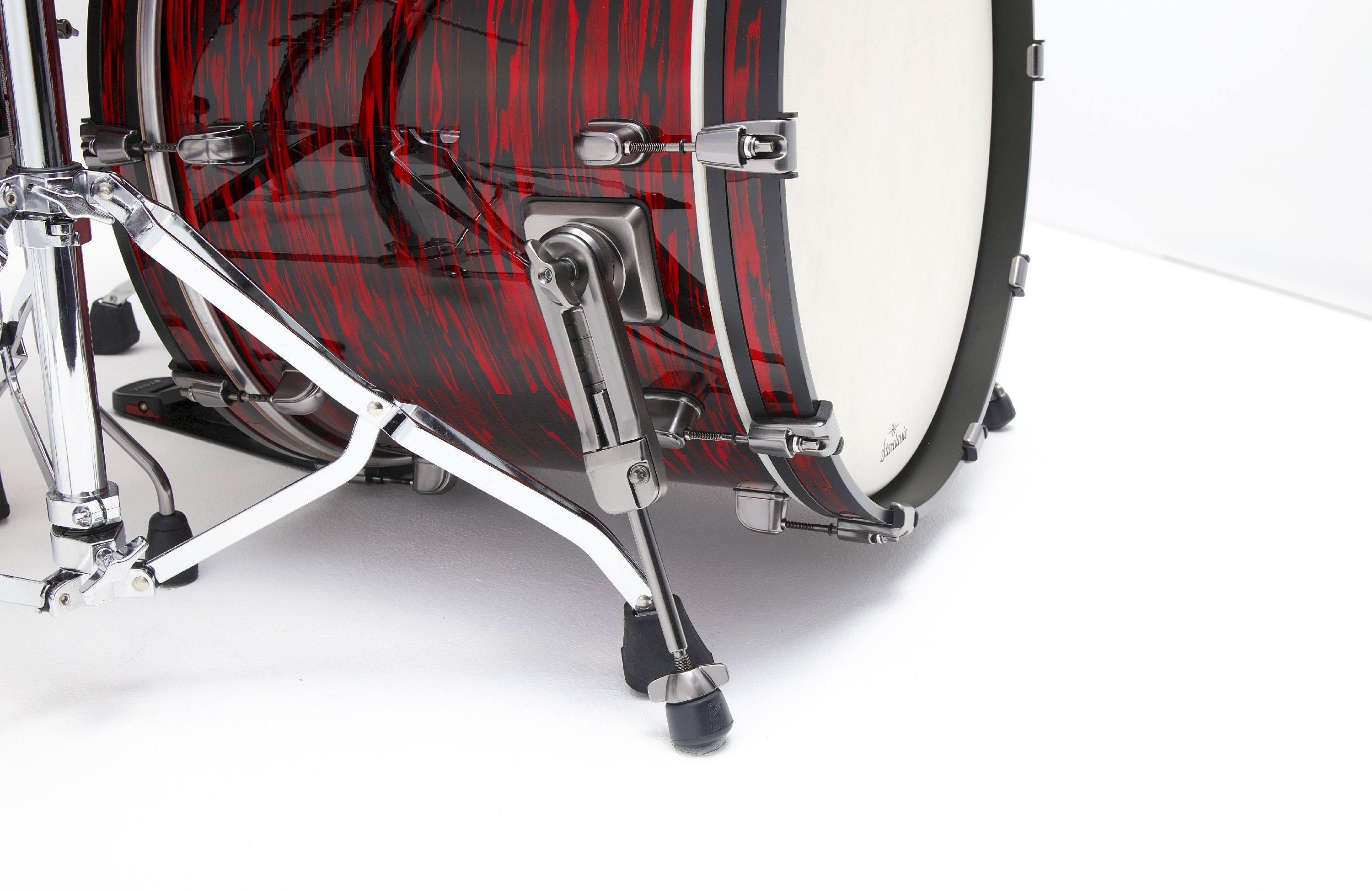 Tama MR42TZUS-ROY Starclassic Maple Shell Set 4pcs - Red Oyster/Smoked Black Nickel