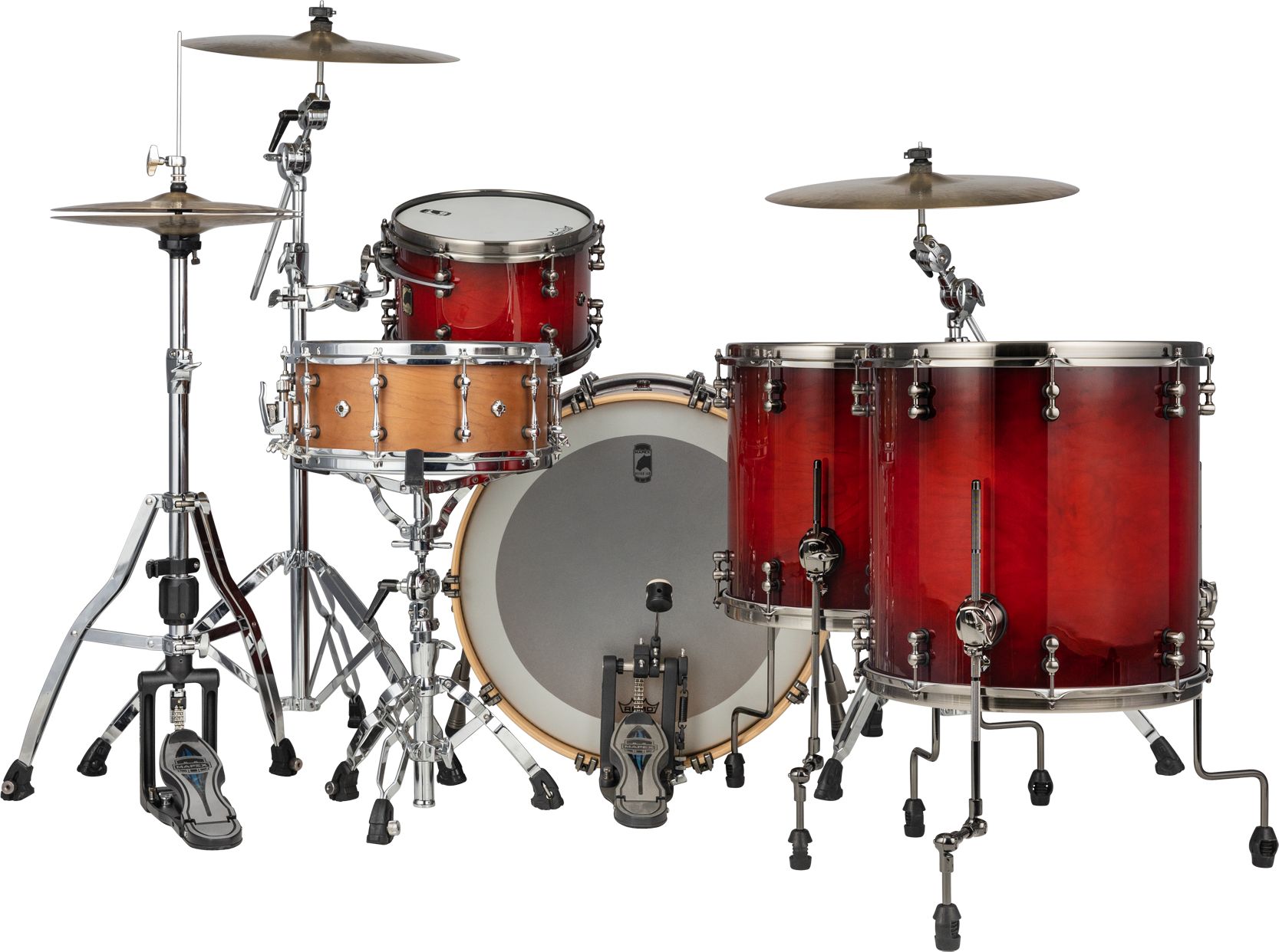 Mapex BPDLNC528XBHW  Black Panther Cherry Bomb Stage Shellset - Rose Burst – Bild 4