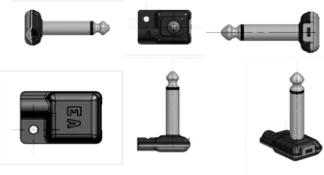 Evidence Audio ESP-RA Solder Plug winkel – Bild 5