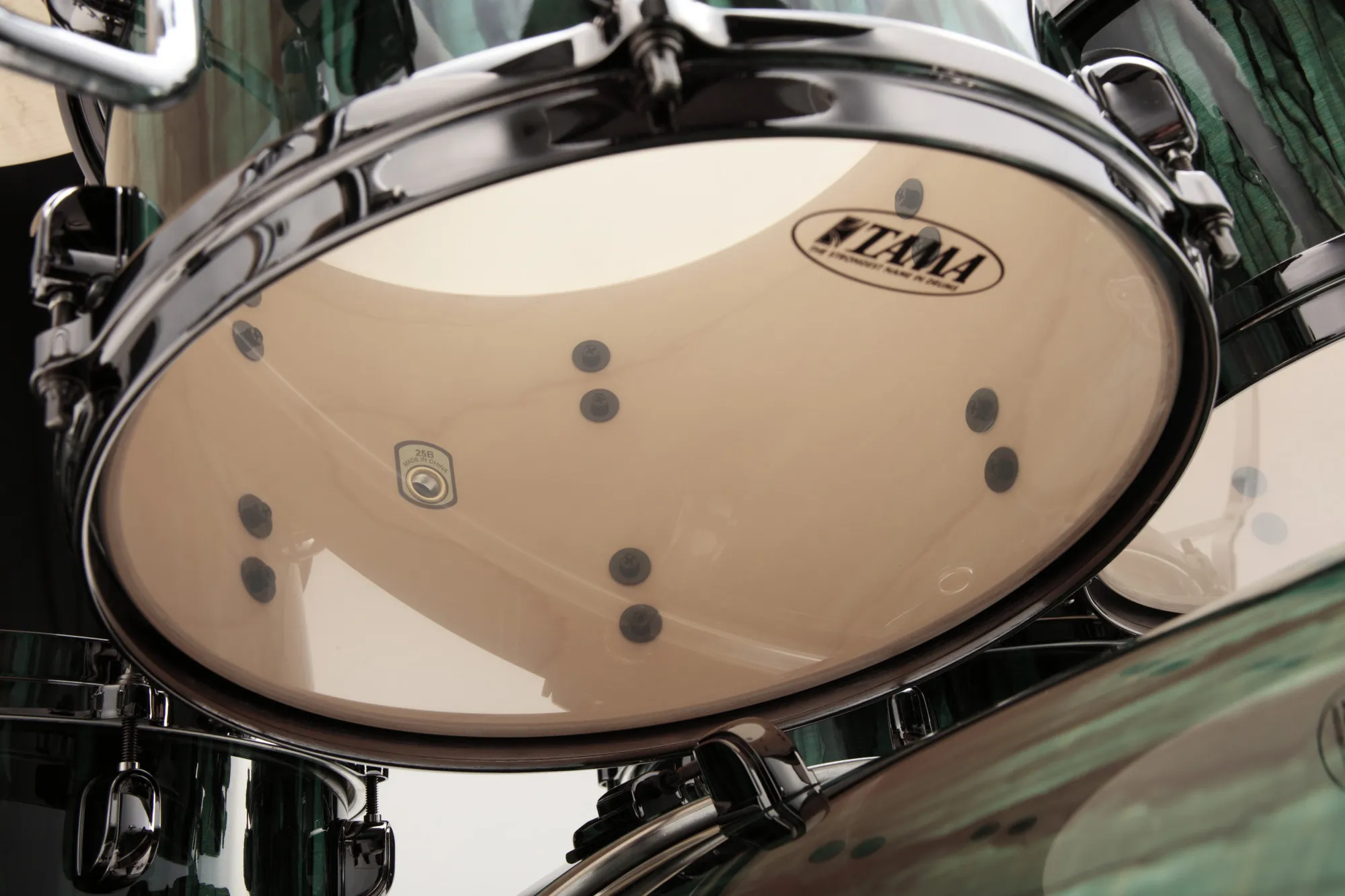 Tama MBS52RZBNSGGA Starclassic Performer Shell Kit 5tlg. - GreenGrove Aurora – Bild 3