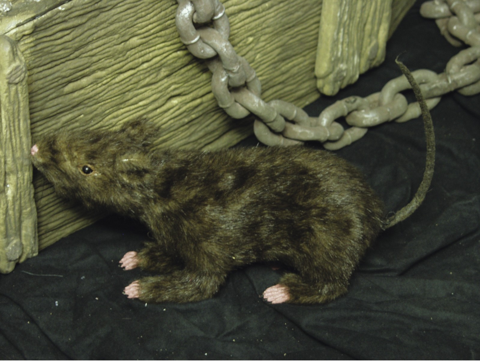 Eurolite Halloween rat lifelike with fur – Bild 2