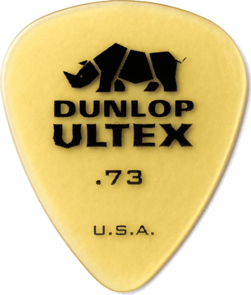 Dunlop Ultex Standard Plektren 0,73mm gelb 421P73 6er Pack – Bild 3