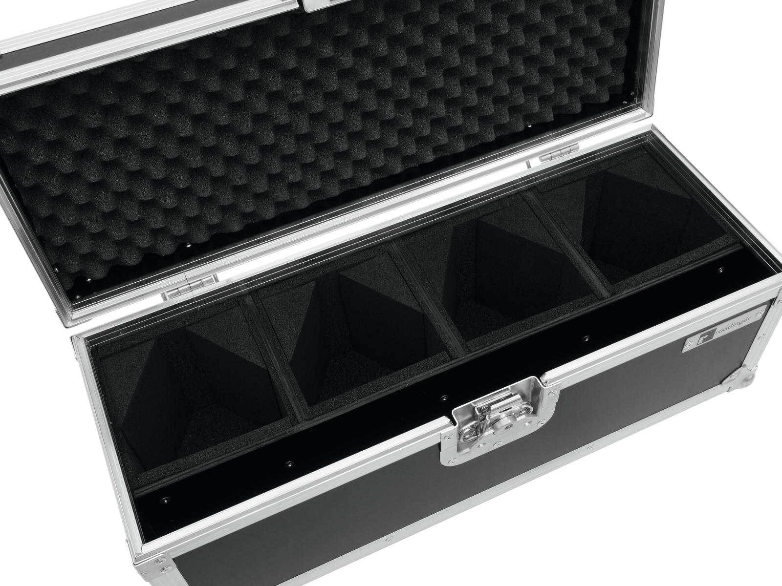 ROADINGER Flightcase 4x AKKU TL-3 TCL Trusslight – Bild 3