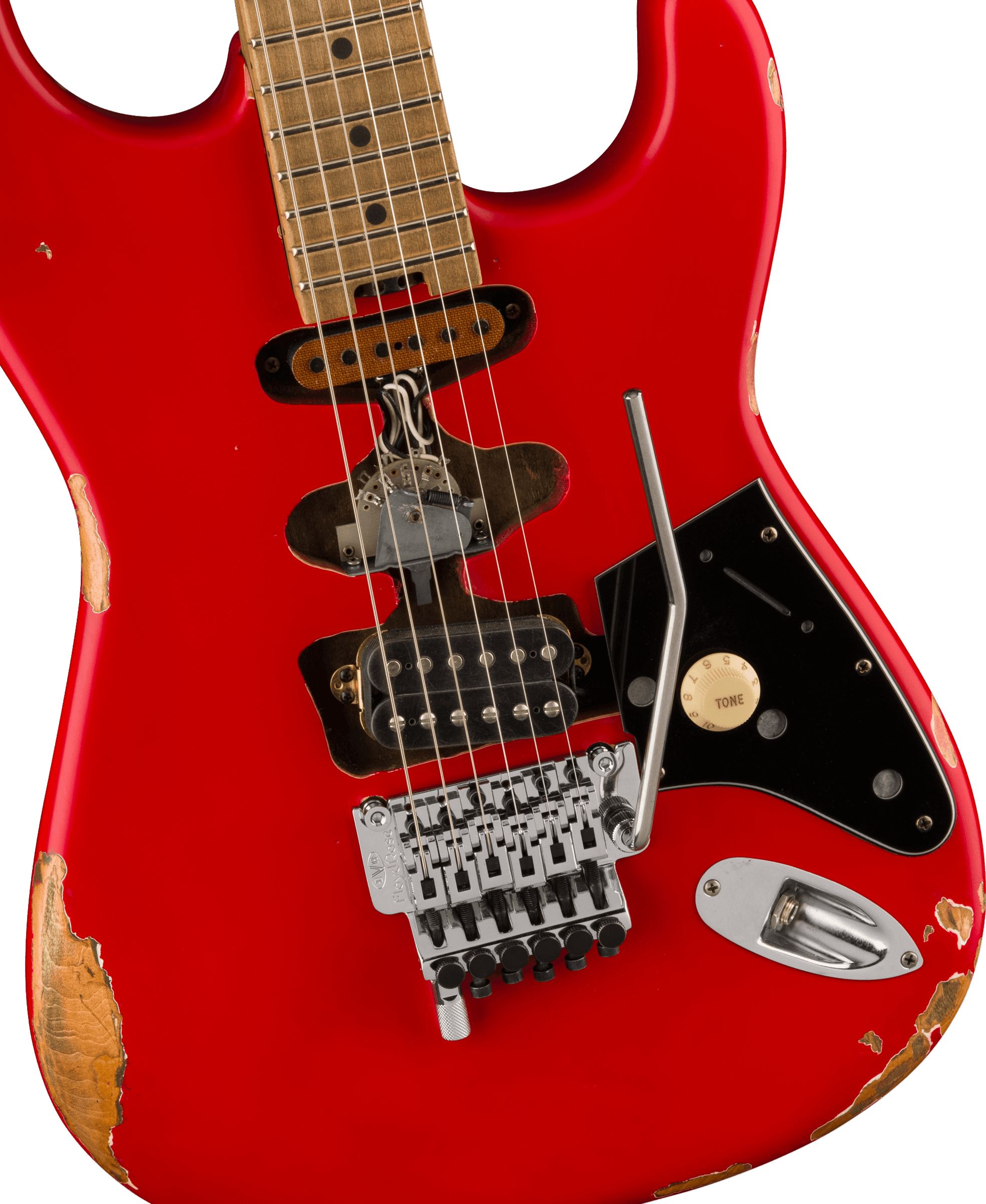 EVH Frankenstein Relic Series Red