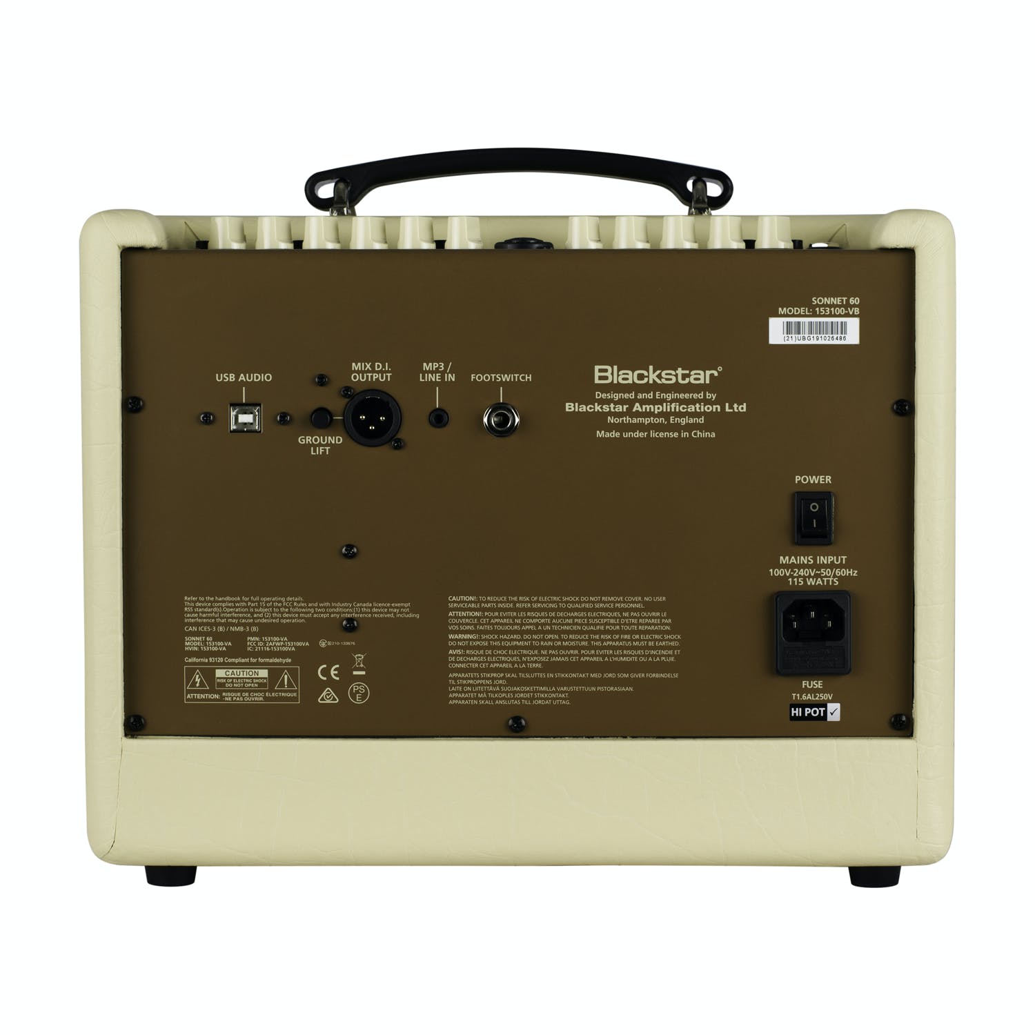 Blackstar Sonnet 60 Acoustic Amp Blonde – Bild 2