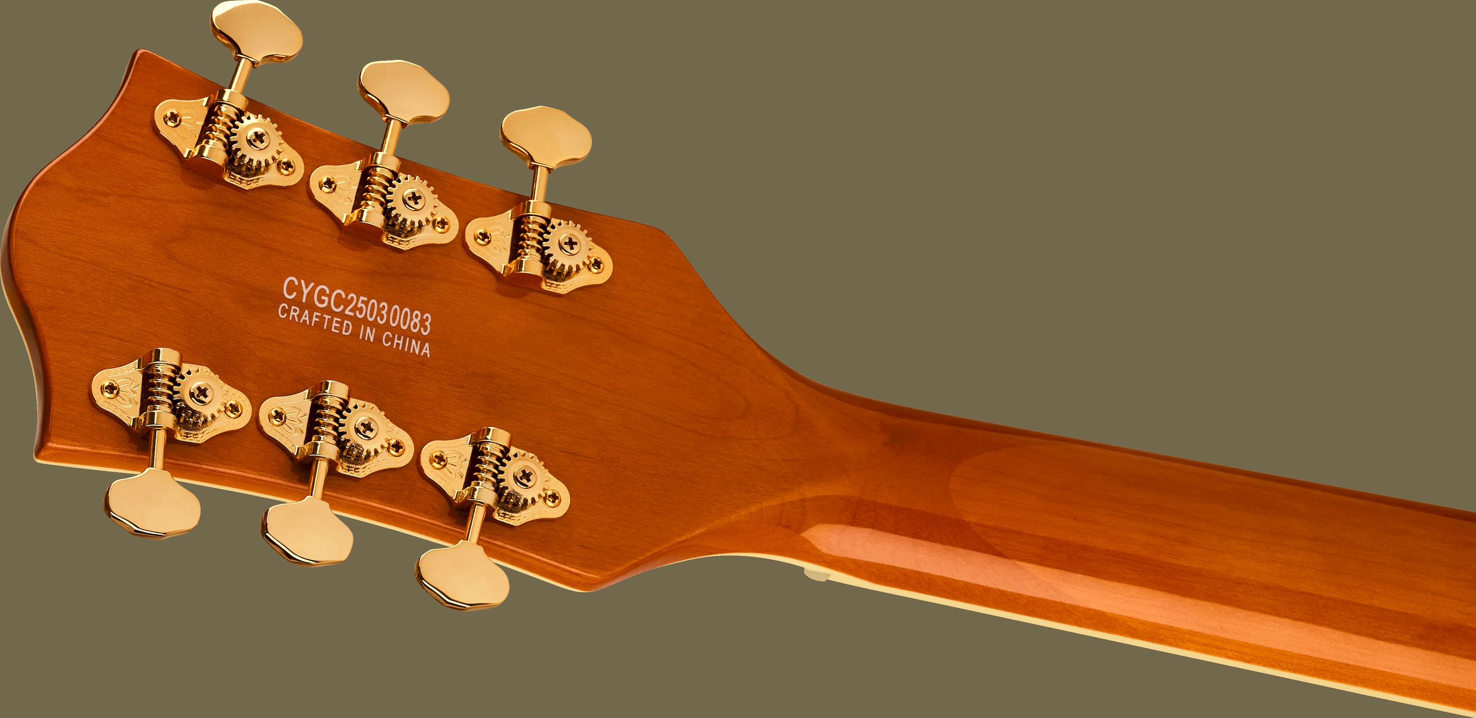 Gretsch Synchromatic Nashville Hollow Body Single-Cut Bigsby 50's Orange Stain – Bild 6