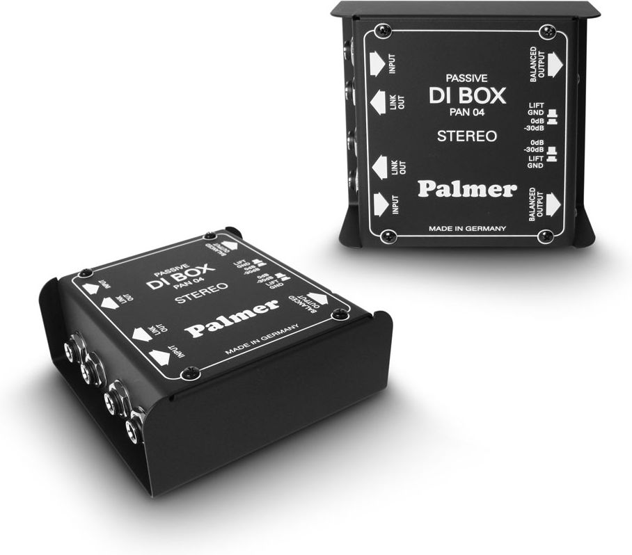 Palmer PAN 04 Passive DI Box Stereo – Bild 3