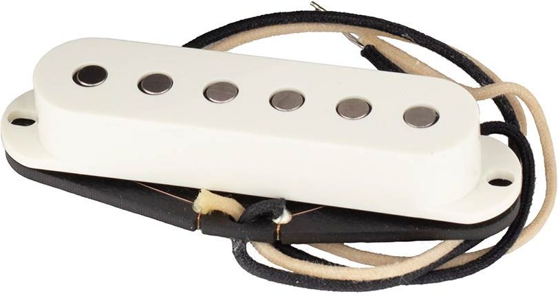 Lollar Single Coil Pickup Set, Flat-Pole, Vintage Tweed, Parchment