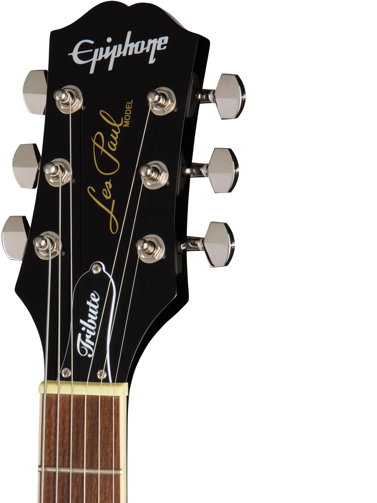 Epiphone Les Paul Tribute Plus Ebony Burst – Bild 7