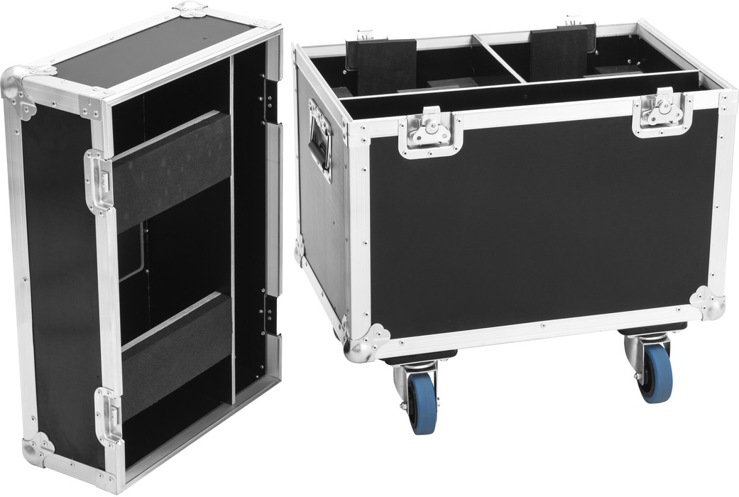 ROADINGER Flightcase 2x LED TMH-75 – Bild 2