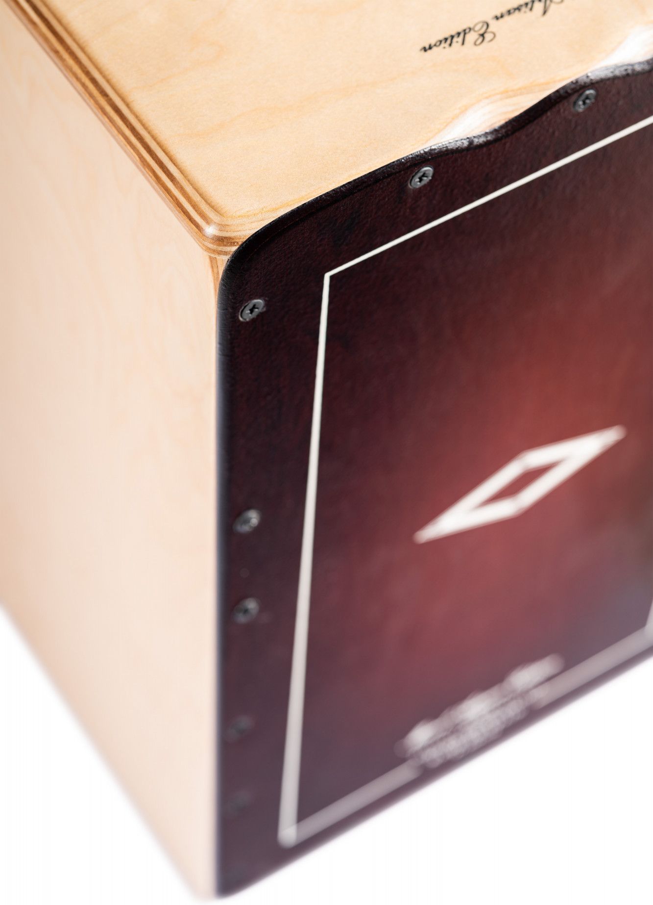 Meinl AESLRB Artisan Edition Cajon Soleà Line Dark Red Burst - Showroom Modell
