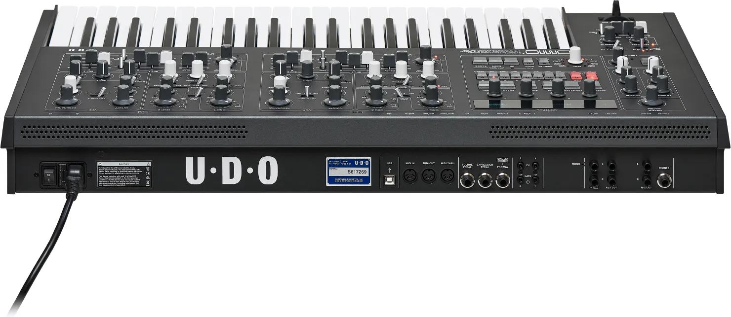 UDO Audio DMNO Keyboard Schwarz – Bild 3