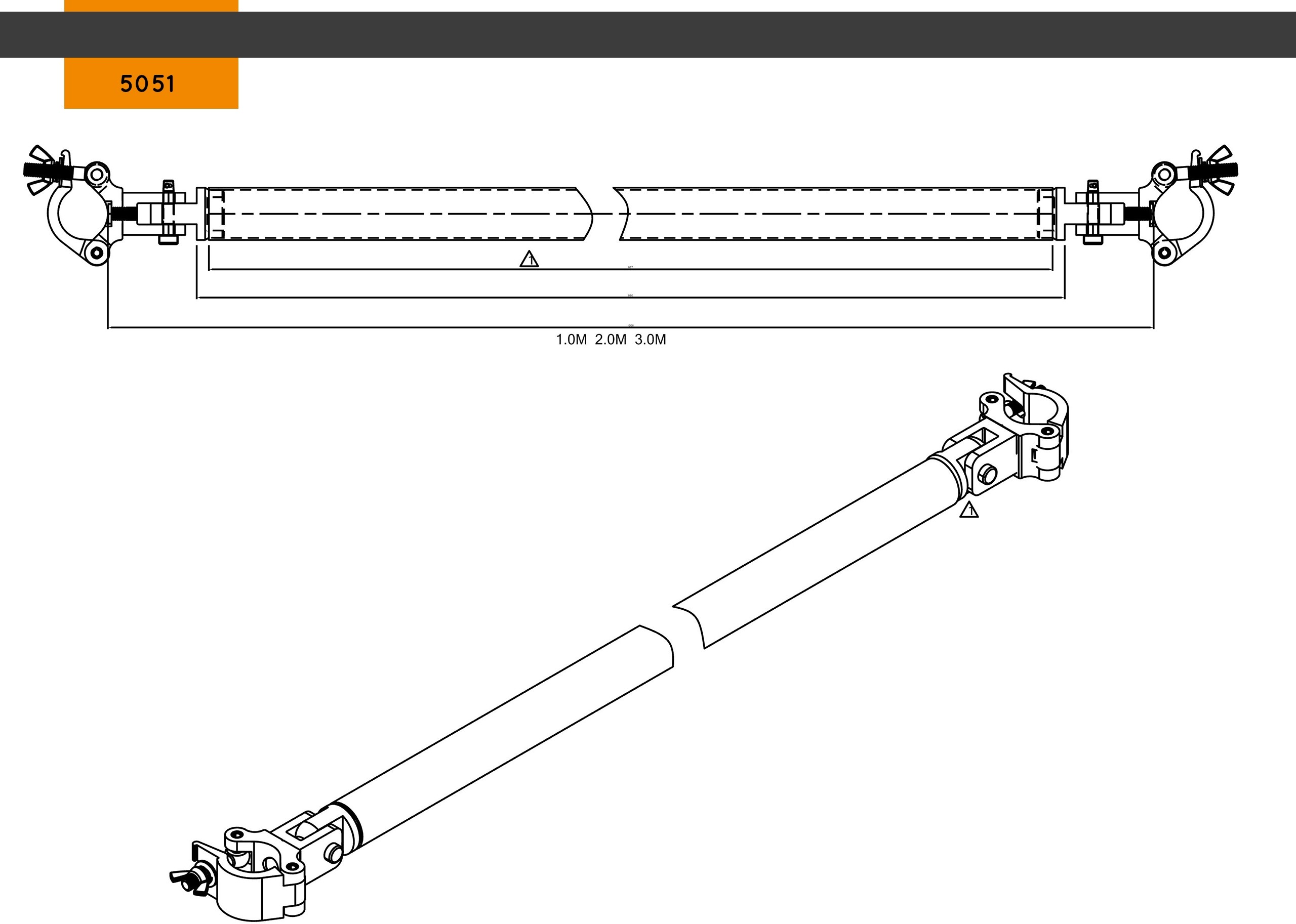 Global Truss Cornerbrake mit Trussaufnehmer 2m – Bild 2