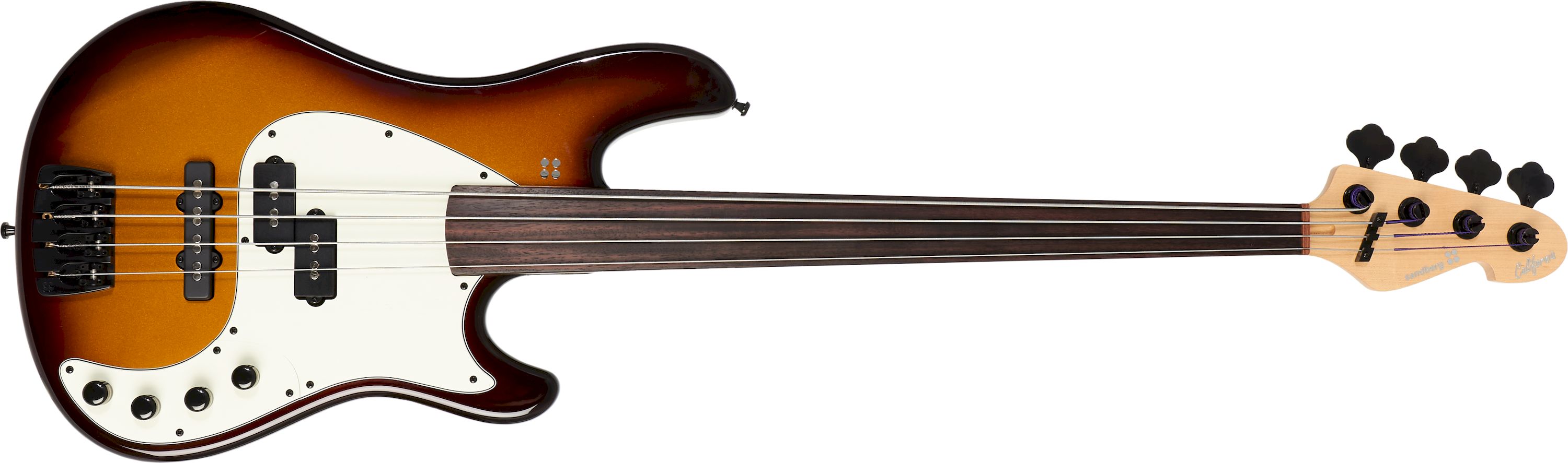 Sandberg California II VT-4 Fretless HG Goldburst RW BlackLabel Pickups