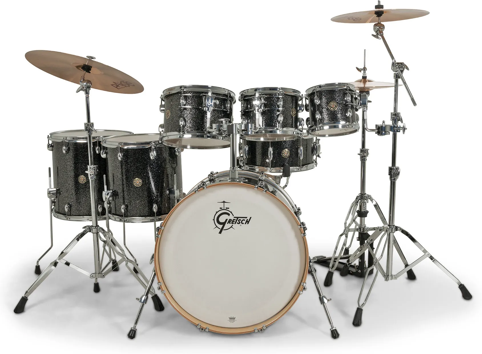 Gretsch GR815.046 Catalina Maple Shell Pack - Black Stardust (8"/10"/12"/14"/16"/22"/14"x6,5") – Bild 2