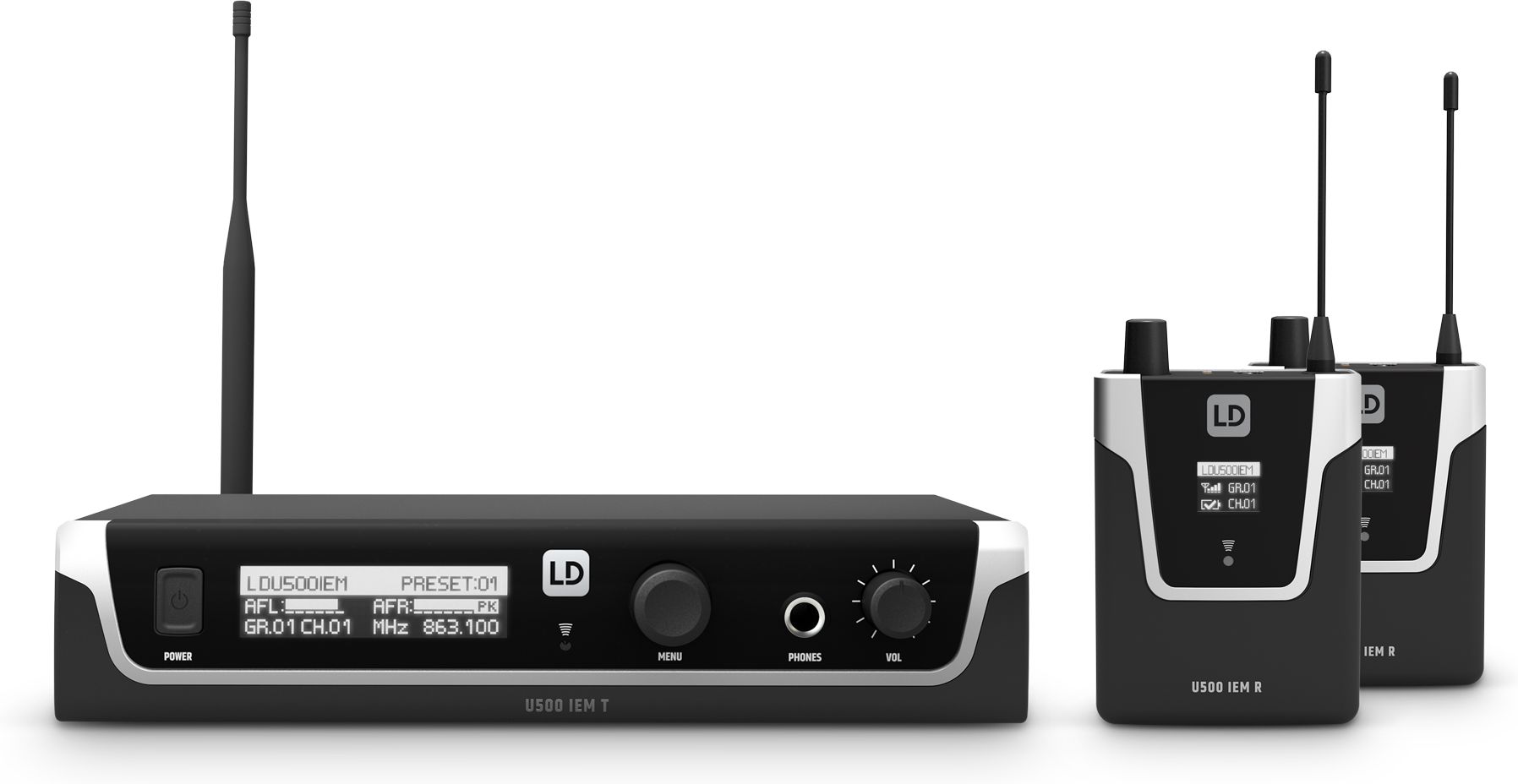 LD Systems U508 IEM Bundle