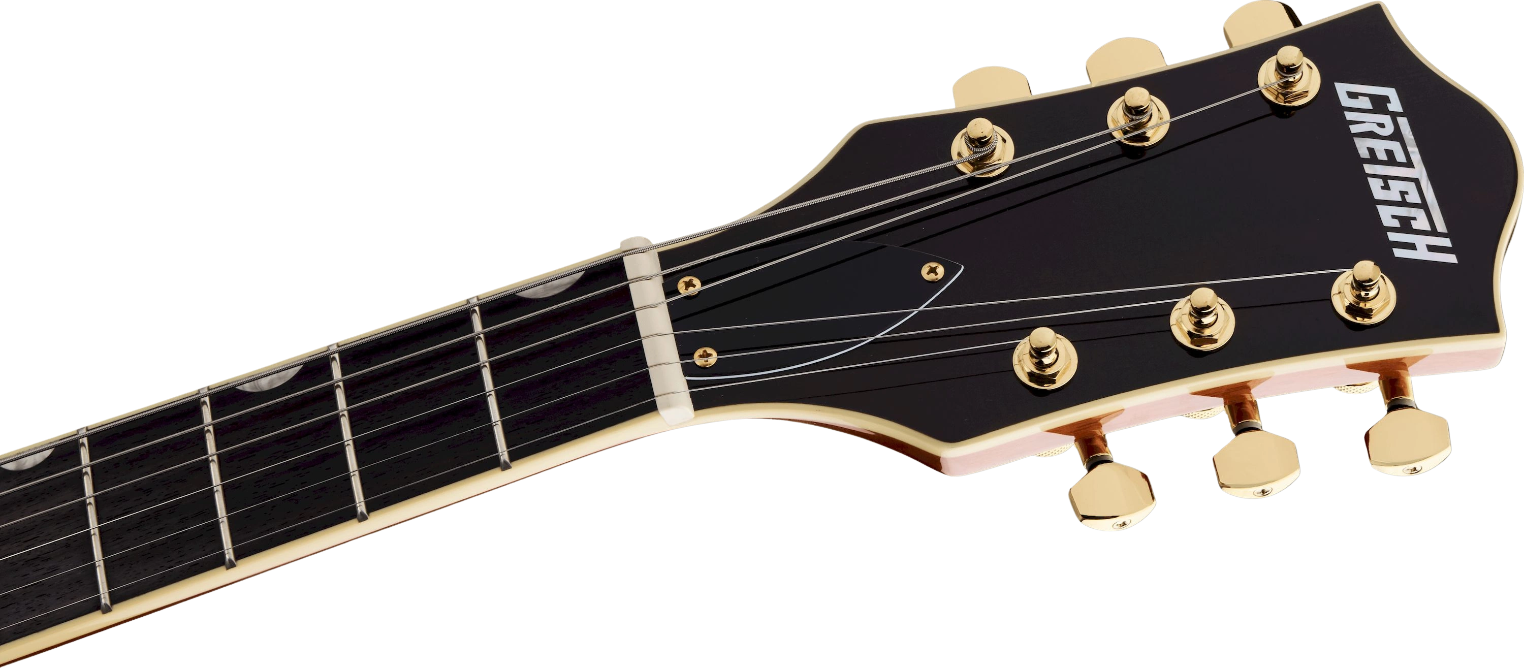 Gretsch LTD Flame Okoume Broadkaster Double-Cut w/Bigsby Roundup Orange – Bild 5