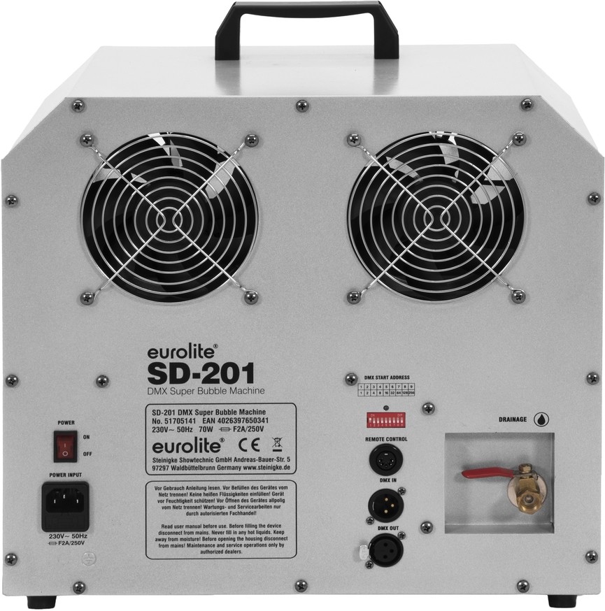 Eurolite SD-201 DMX Super-Seifenblasenmaschine