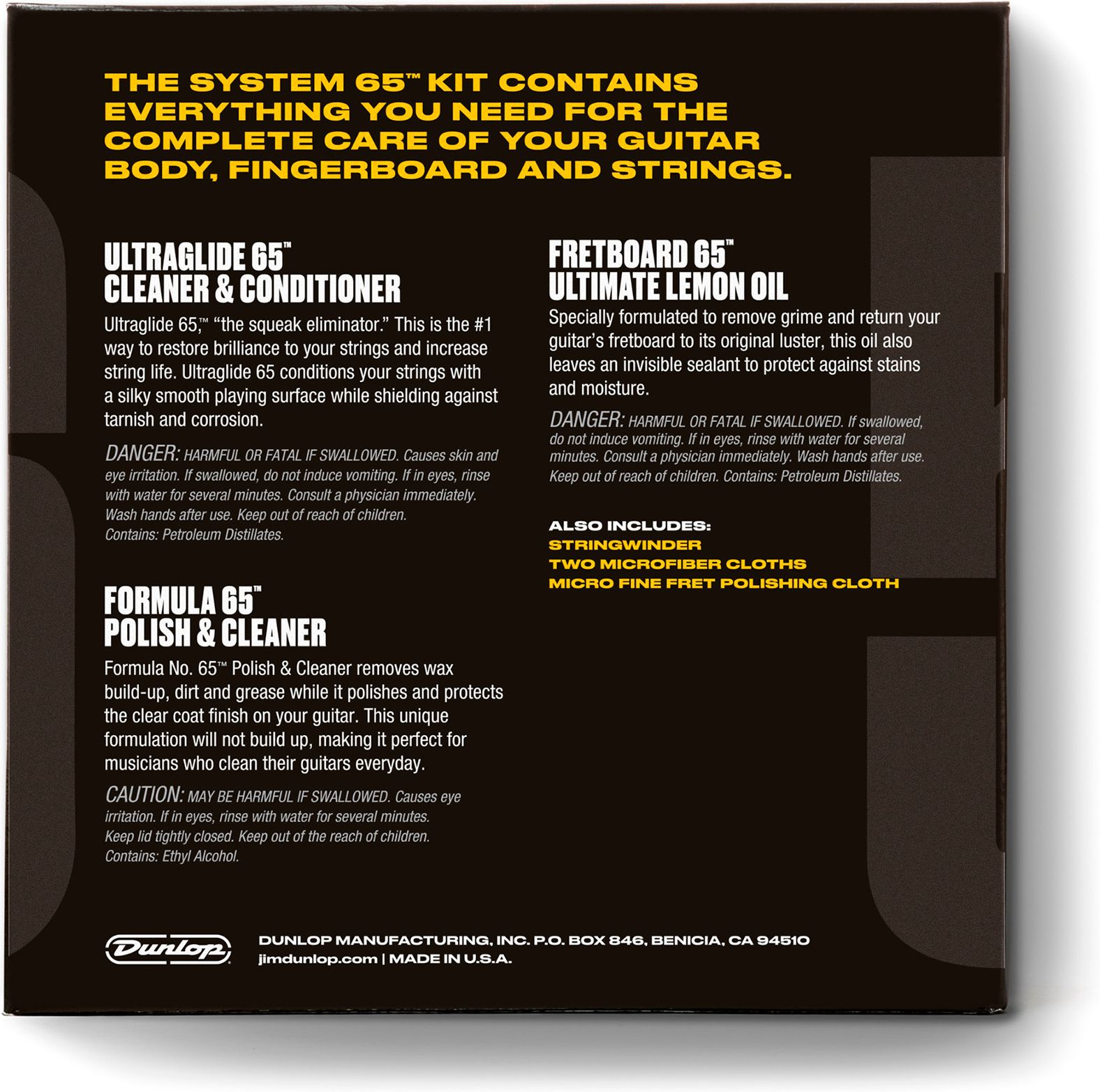 Dunlop System 65 Guitar Tech Kit – Bild 3